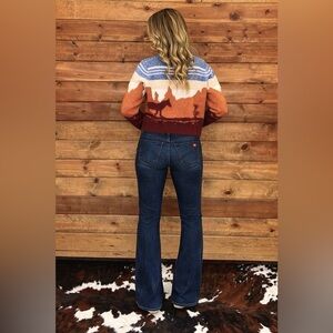 Dickies Classic Blue Women's Bootcut Jeans 4 Slim 4S 29 Short